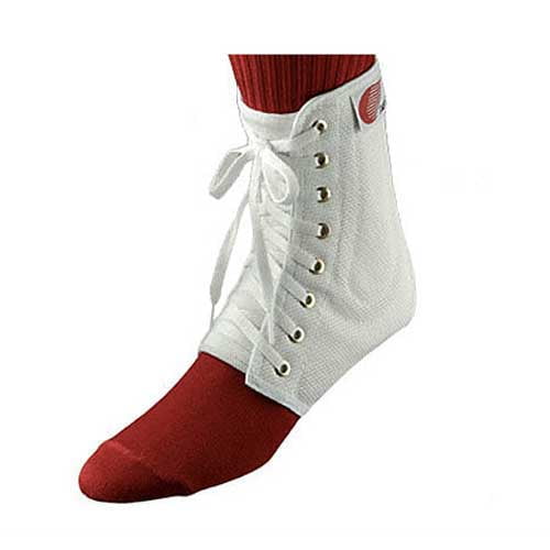 SwedeO Trim Lok Economy Laceup Ankle Brace (White)LG