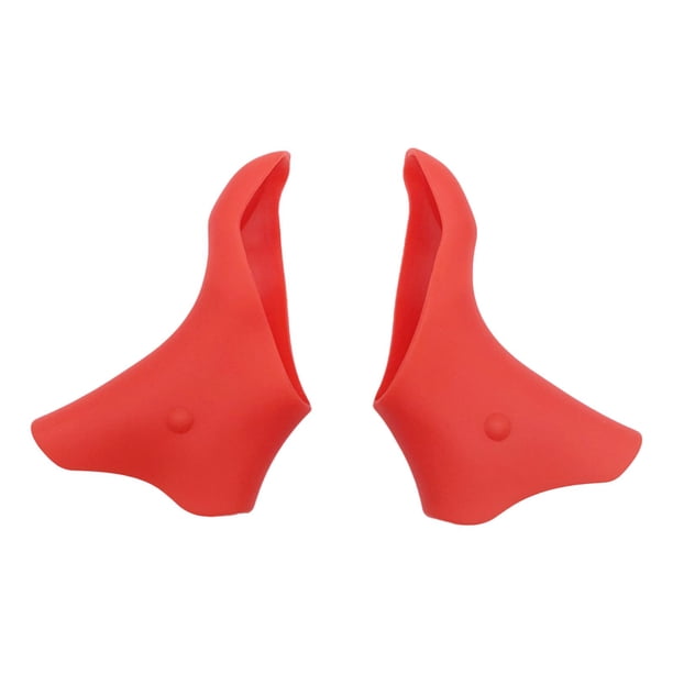 2 fundas para palanca de cambios de bicicleta para palancas de cambios 6600 cómodas Rojo