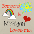 thumbnail image 4 of Inktastic Someone in Michigan loves me Tote Bag, 4 of 5
