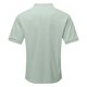 thumbnail image 5 of Blusa de manga corta con cuello alto y cremallera para hombre - Camisa informal de poliéster liso - Oficina/cita/fiesta de verano, 5 of 5