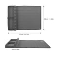 thumbnail image 2 of BESTYASH Grey Silicone Griddle Tools Mat Multipurpose Grill Side Shelf Mat for Home Kitchen Counter, 2 of 6