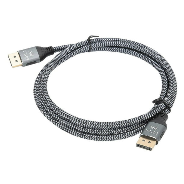 8K DP 1.4 @60Hz Displayport Cable High-Resolution Video and Audio DP Cable 3 meters