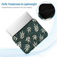 thumbnail image 2 of FORMRS 13-13.3 inch Laptop Sleeve Case Soft Carrying Quilted Computer Bag Cover, Beige Leaves, 2 of 7