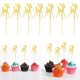 thumbnail image 3 of Egg Decoration Cake Toppers for Cake Decoration 48Pcs Bamboo, 3 of 5