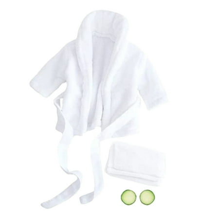 

NUOLUX 1 Set Newborn Bathrobe Infant Bathrobe Prop Baby Bath Towel Cucumber Prop