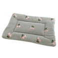 thumbnail image 2 of Tapis pour Animaux de Compagnie / Carré Ultra Doux Double Face Lavable Bonne Élasticité Confortable Repos Nuage Velours Rafraîchissant Cerise Impression Chien Chat Coussin Fournitures pour Animaux de Compagnie, 2 of 10