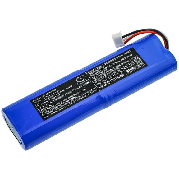 Szdcoo S09-LI-148-3200, S11-Li-144-2600, 3400mAh Battery Replacement for Ecovacs OSLIM11, Deebot T5 Neo, Deebot Ozmo 900, 901, 905, 920, 930, 937