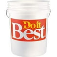 thumbnail image 4 of Leaktite 5 Gallon Cleaning Bucket Heavy Duty - White, Red Logo, 4 of 5