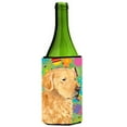 thumbnail image 1 of Golden Retriever Easter Eggtravaganza Wine bottle sleeve Hugger, 1 of 1