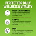 thumbnail image 5 of Force Factor Perfect Maca, Black & Yellow Maca Root Supplement with DIM & Saffron for Mood, Hormone, & Energy Support, Dark Cherry, 60 Soft Chews, 5 of 10