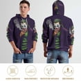 thumbnail image 3 of Unisex Jokers Hoodies 3D Printed Pullover Hooded Sweatshirt with Pocket for Mens Womens, 3 of 7