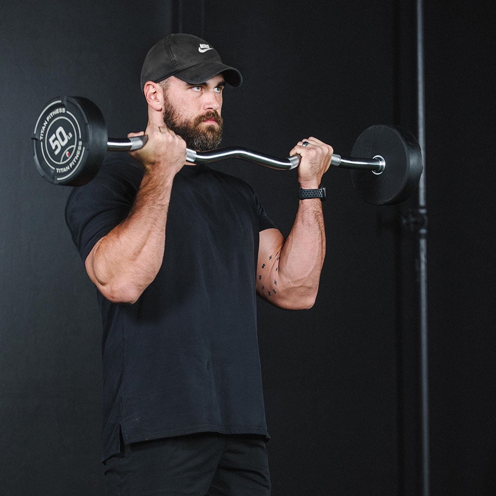 Titan Fitness Fixed Barbell