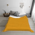 thumbnail image 6 of KLL Goldenrod Print Fleece Throw Blanket, Horizontal Fleece Bedding Cute Soft Blankets Comfy Fleece Flannel Plush Home Decor for Couch & Bed -60"x50", 6 of 9