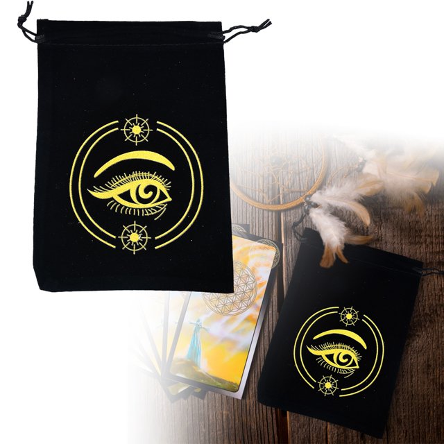 Modern Tarot Card Storage Pouch for Divination Accessories and Small Items Universal Home Textile Storage