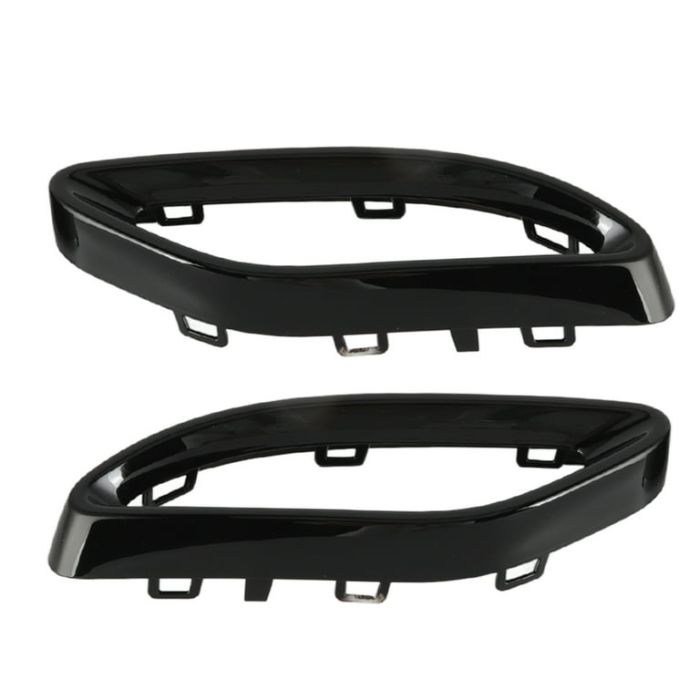 FitBest Gloss Black Exhaust Tip Cover Trims Replacement For A B C E GLC CLS‑Class  W177 W247 W205 W213 X253 C257 
