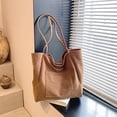 thumbnail image 4 of Bolso Tipo Cartera Con Asa Superior Ante para Mujer Bolsillo Externo Viajes, 4 of 9