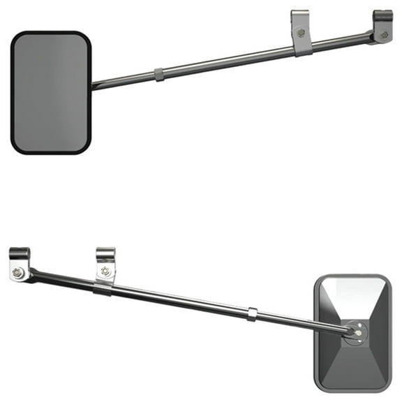 Wide Load Mirror Assembly W/ Convex Glass