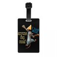 thumbnail image 1 of Custom Funny Ratatouille Remy Chef Quotes Luggage Tag Travel Bag Suitcase Privacy Cover ID Label, 1 of 1