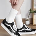 thumbnail image 4 of Women Casual Calf Socks - Cute Cotton Crew Socks - Soft Above Ankle Sock 6 Pairs Size 5-10, 4 of 8