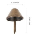 thumbnail image 2 of HOOWIFFY 100Pcs Coffee Iron Upholstery Nails for Sofa Chair Decoration and Furniture Accessories, 2 of 7