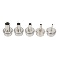 thumbnail image 4 of Heat  Nozzle, 5PCS 5 Specifications Robust Hot Air  Tip Stainless Steel  For Soldering Station, 4 of 8