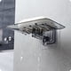 thumbnail image 5 of 2 jaboneras de pared para baño, escurridor de jabón (negro y blanco), 5 of 7