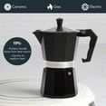 thumbnail image 3 of Cafetera y espresso Primula Classic con estufa, 6 tazas, 3 of 7