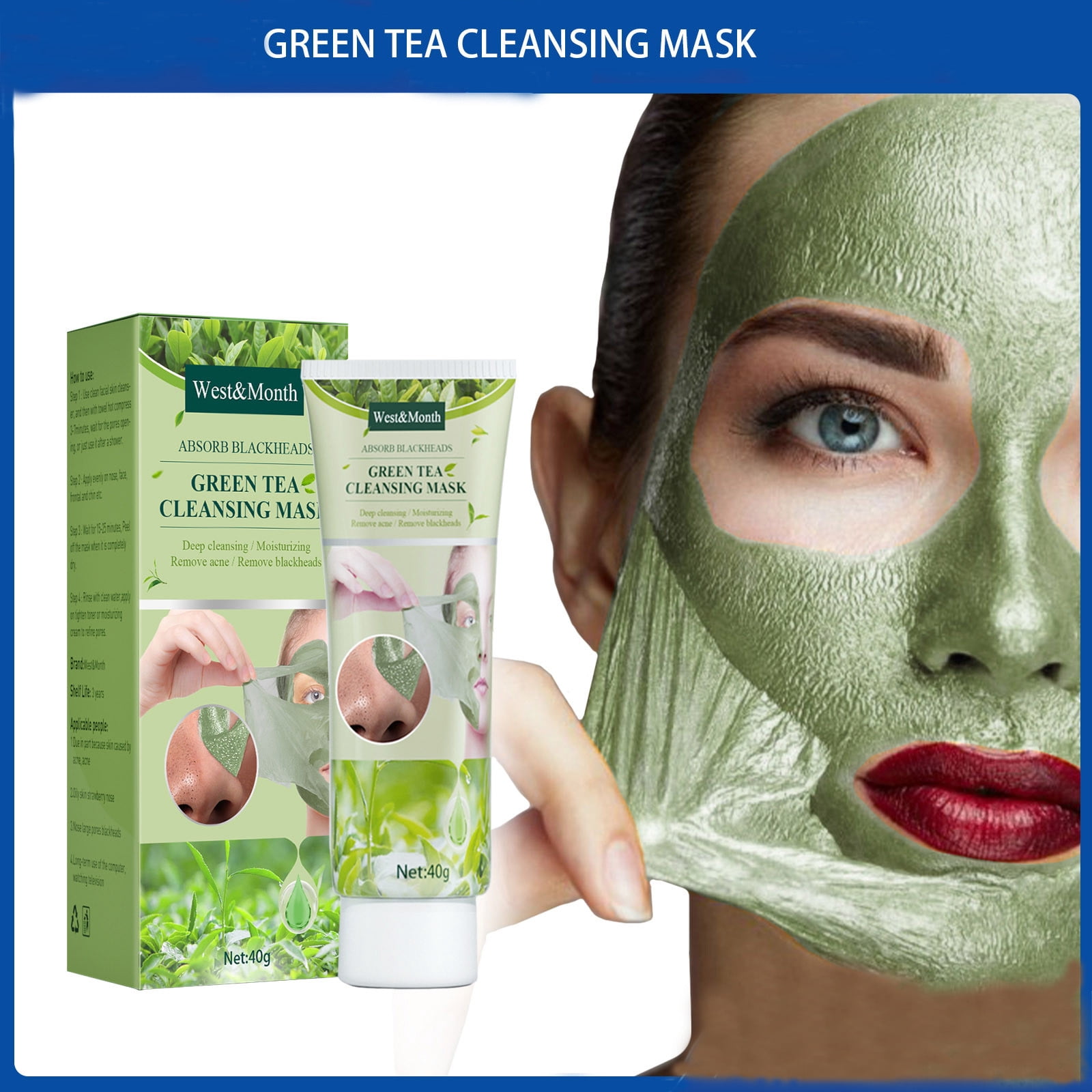 Kokovifyves Cleansing Green Tea Powder Mask Improves Epidermal Pores