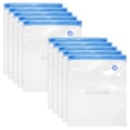thumbnail image 1 of Bolsas Sous Vide 10uds Unique Bargains Reutilizables Vacío Sellador Bolsa 11.02 x 8.66 pulgadas color blanco, 1 of 5