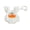White, variant on RUINIXCW Newborn Baby Girl Halloween Outfit Infant Baby Girls Summer Fall Clothes Pumpkin Romper Overalls Flying Sleeve Bodysuit Headband 2Pcs Set