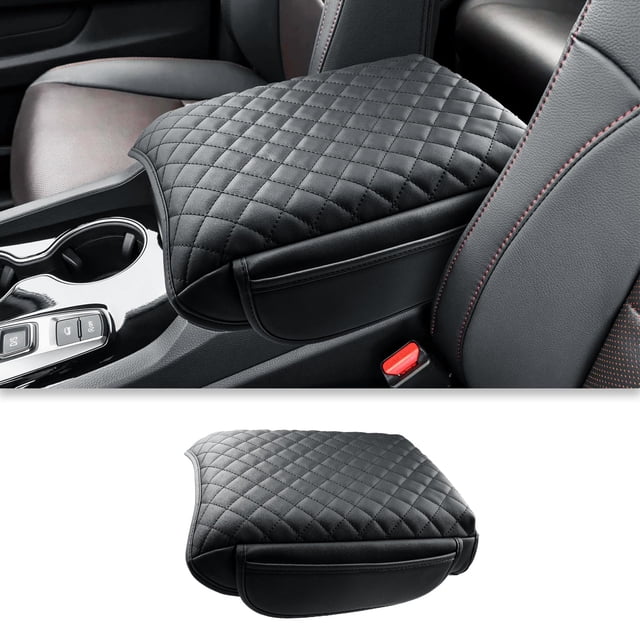 Funda de reposabrazos BIBIBO para Honda Passport 2024-2026 (negra)