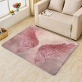 thumbnail image 2 of Wing Area Rugs for Bedroom Living Room - 4x5 ft - Feather Carpet for Home Decor - Wing Patterned Decorative Indoor Large Rug - Washable & Soft & Non Slip & Low Pile (ZF&7533), 2 of 7