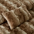 thumbnail image 3 of Gracie Mills Shawn 4-Peice Soft Faux faux to Mink Comforter Set - GRACE-7086, 3 of 3