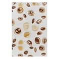 thumbnail image 4 of Cute Cartoon Coffee Bean Blackout Curtains for Living Room Bedroom 55W x 72/84L Insulated Window Drapes 2 Panels, 4 of 6