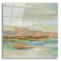 Epic Art 'Spring Desert II' by Silvia Vassileva, Acrylic Glass Wall Art, 24"x24"