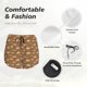 thumbnail image 4 of Balery Armadillo Floral 1 Pantalones cortos deportivos para mujer con forro y dos bolsillos, elásticos, para entrenamiento, gimnasio, yoga-Small, 4 of 7