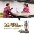 thumbnail image 5 of Molinillo de café manual en grano – Molinillo de especias portátil de acero inoxidable y molinillo de café manual visible Molinillo de café manual fácil de usar, 5 of 5