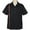 black+flame pattern, variant on Retro Bowling Shirts Cotton Black