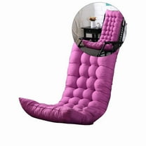 Yoloke Sun Lounger Chair Cushions, Sundlight Patio Cushions Chaise Outdoor Mattress Recliner Quilted Thick Padded Seat Cushion Reclining Chair Rocking with Ties