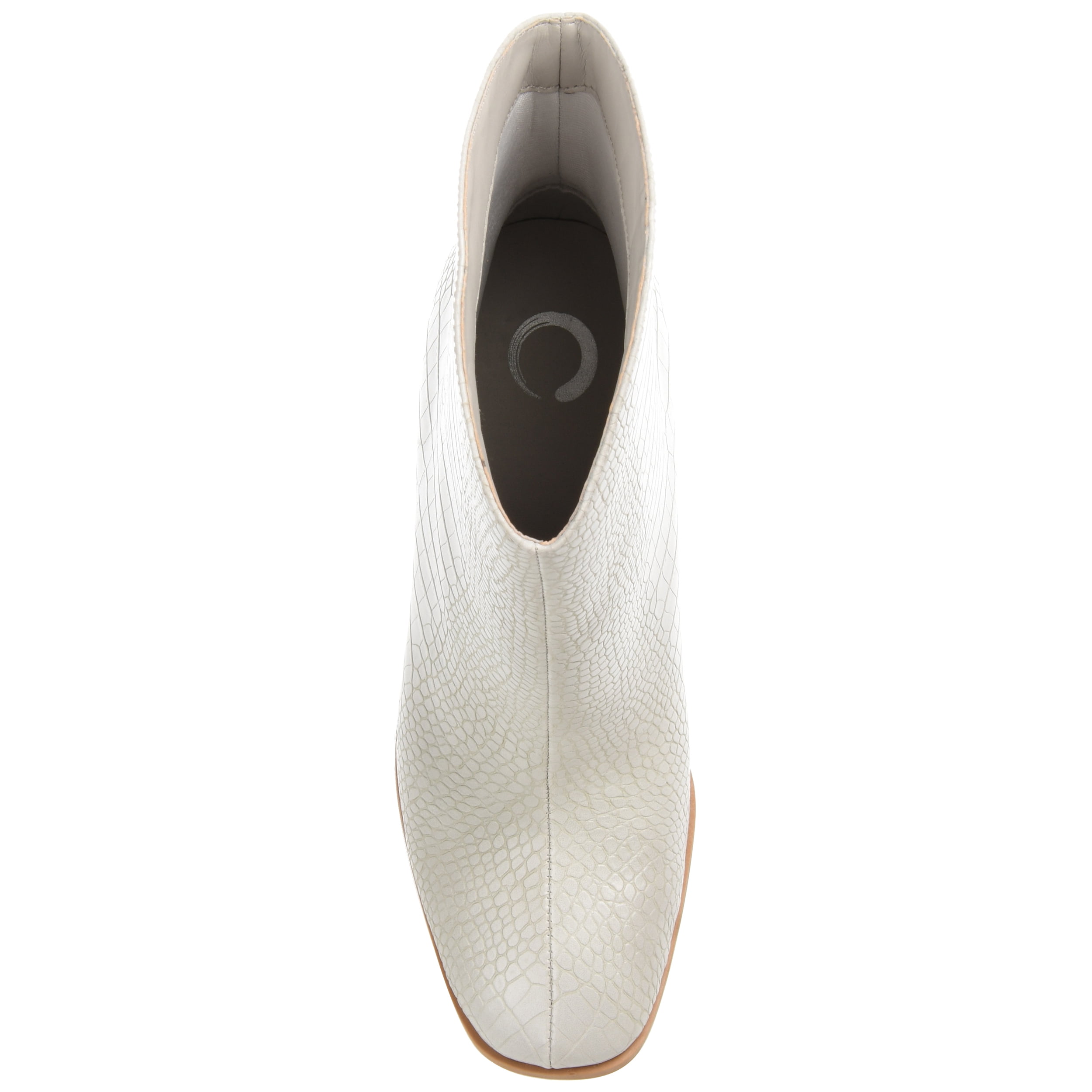 Journee Womens Brekinn Pull On Stacked Heel Booties