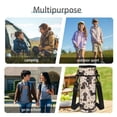 thumbnail image 6 of Yspwyqan Backpack Set Kids Boys, Paw Print Dachshund Dog School Backpack Set for Boys Ages 8-15, 17 Inch Double Zipper Trendy Daypack with Front Pocket for Hiking, 6 of 7