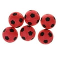 thumbnail image 4 of Pelotas deportivas de interior Hugo 6pcs de espuma para Fútbol Softbol Rojo, 4 of 8
