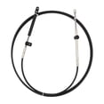 thumbnail image 3 of Cable De Cambio Del Marino Para El Control Lateral Del Mercurio perfecl 10 pies Acero inoxidable, 3 of 7