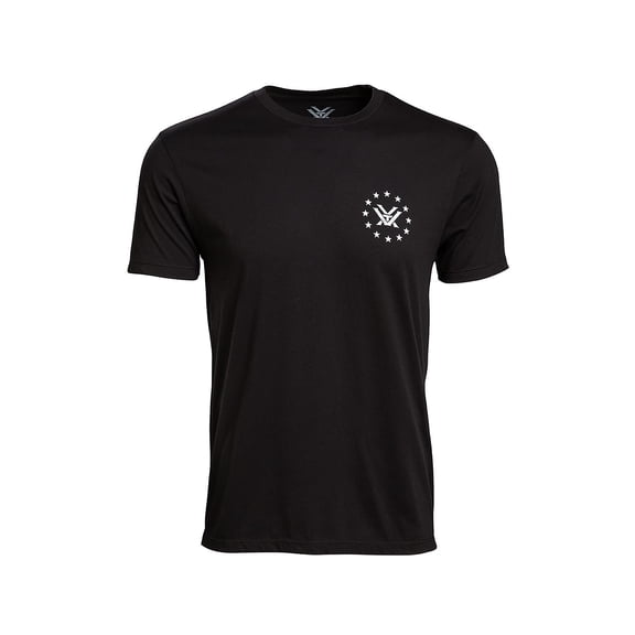 Vortex Optics Men's Salute Short Sleeve Crew Neck T Shirt Black XL