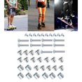 thumbnail image 1 of DYNWAVECA Axes de Patins et Clé Ensemble Accessoires de Réparation de Patins à Roulettes Remplacement Pièces de Rechange pour Patins à Roulettes Installation Facile et Robuste, 1 of 10
