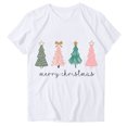 thumbnail image 2 of Fiudx Camisas para Mujer Blusa de Manga Corta con Estampado de Moda para Mujer, Divertida Camiseta con Cuello Redondo, 2 of 3
