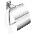 thumbnail image 1 of AGM Home Store SCBA Angel Swarovski Wall Toilet Paper Holder Tissue Dispenser With Lid, Brass,, 1 of 1