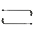 thumbnail image 1 of Versailles' Adjustable Arrow Finial Swing Arm Rod Set 24in - 38in, 1 of 5