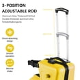 thumbnail image 4 of Kids Ride On Suitcase with Wheels, Scooter Luggage for Toddlers Travel, Durable Children's Suitcase for Boys & Girls Ages 2-16 Years, 4 of 9