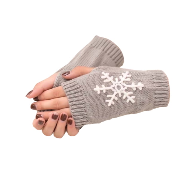 Guantes de medio dedo Sonducket gris claro